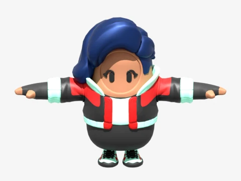Agent Weaver Fall Guy - Fortnite 3D Model