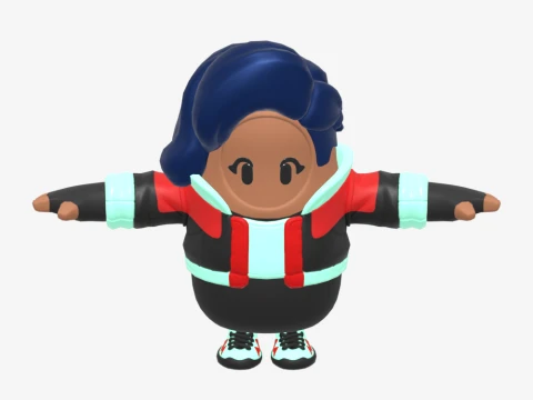 Agent Weaver Fall Guy - Fortnite 3D Model