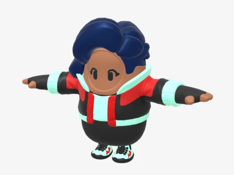 Agent Weaver Fall Guy - Fortnite 3D Model