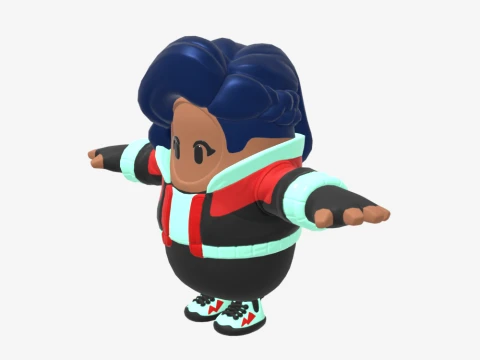 Agent Weaver Fall Guy - Fortnite 3D Model