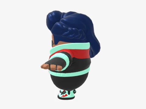 Agent Weaver Fall Guy - Fortnite 3D Model