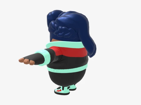 Agent Weaver Fall Guy - Fortnite 3D Model