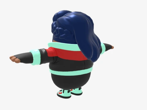 Agent Weaver Fall Guy - Fortnite 3D Model