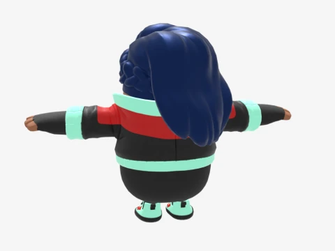 Agent Weaver Fall Guy - Fortnite 3D Model