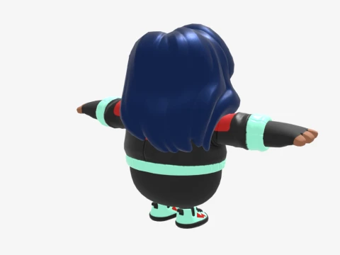 Agent Weaver Fall Guy - Fortnite 3D Model