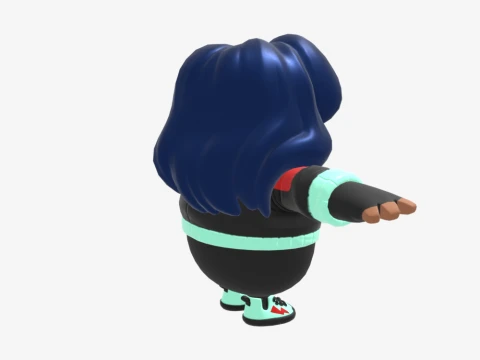 Agent Weaver Fall Guy - Fortnite 3D Model