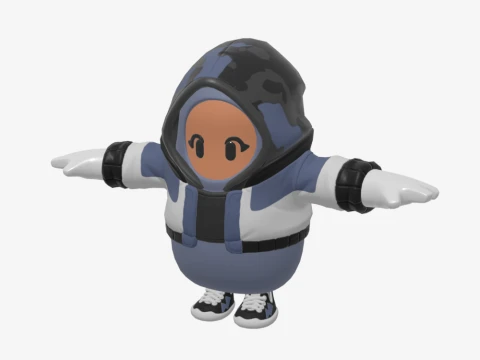 Hailstorm Fall Guy - Fortnite 3D Model