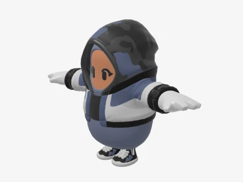 Hailstorm Fall Guy - Fortnite 3D Model