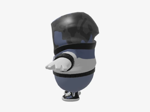 Hailstorm Fall Guy - Fortnite 3D Model