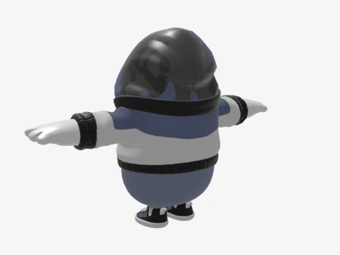 Hailstorm Fall Guy - Fortnite 3D Model