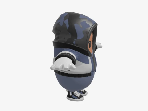 Hailstorm Fall Guy - Fortnite 3D Model