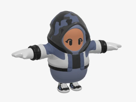 Hailstorm Fall Guy - Fortnite 3D Model