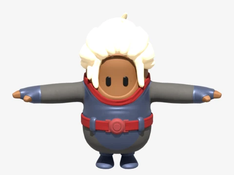 Mecha Strike Navigator Fall Guy - Fortnite 3D Model