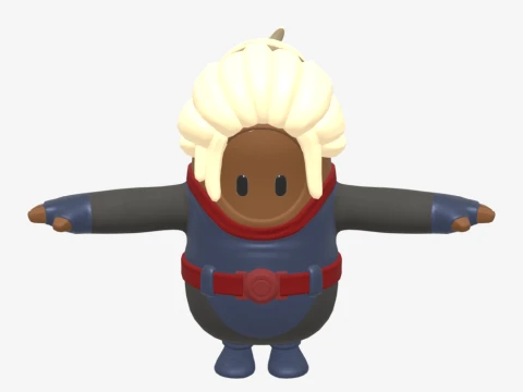 Mecha Strike Navigator Fall Guy - Fortnite 3D Model