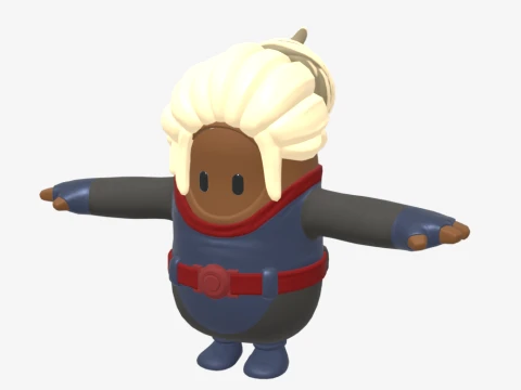 Mecha Strike Navigator Fall Guy - Fortnite 3D Model