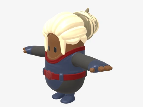 Mecha Strike Navigator Fall Guy - Fortnite 3D Model