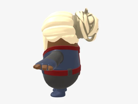 Mecha Strike Navigator Fall Guy - Fortnite 3D Model