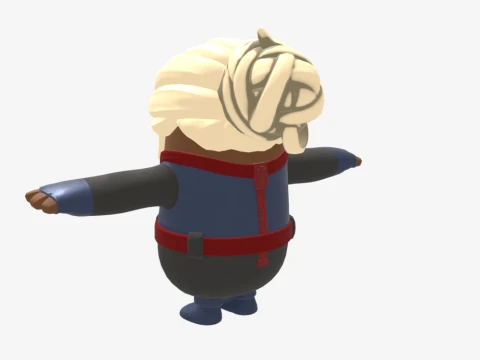 Mecha Strike Navigator Fall Guy - Fortnite 3D Model