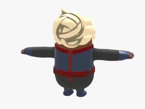 Mecha Strike Navigator Fall Guy - Fortnite 3D Model