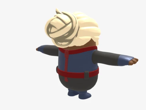 Mecha Strike Navigator Fall Guy - Fortnite 3D Model