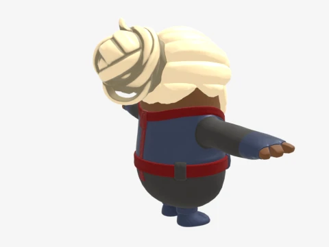 Mecha Strike Navigator Fall Guy - Fortnite 3D Model