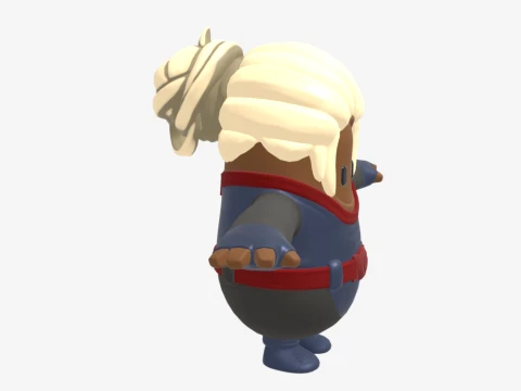 Mecha Strike Navigator Fall Guy - Fortnite 3D Model