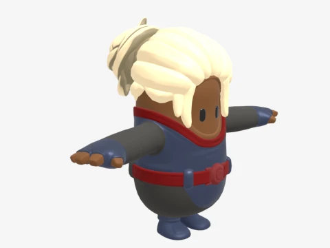 Mecha Strike Navigator Fall Guy - Fortnite 3D Model