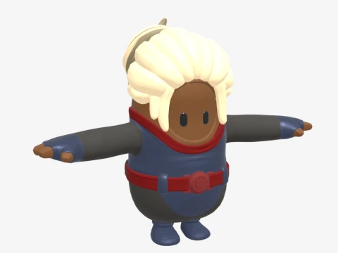 Mecha Strike Navigator Fall Guy - Fortnite 3D Model