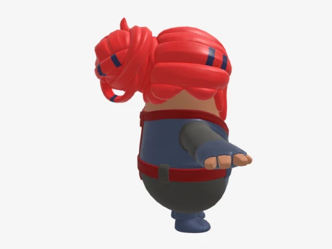 Mecha Strike Defender Fall Guy - Fortnite 3D Model