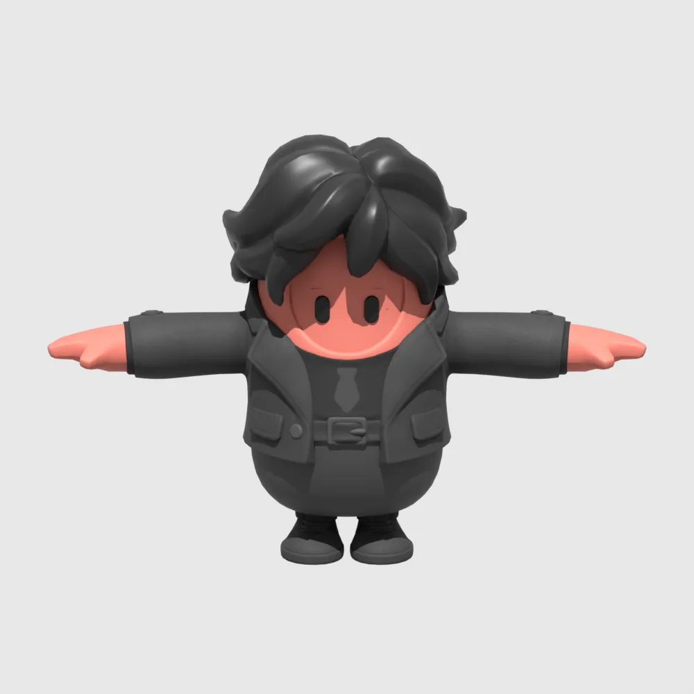 The Reaper Fall Guy - Fortnite 3D Model .c4d .max .obj .3ds .fbx .stl .blend