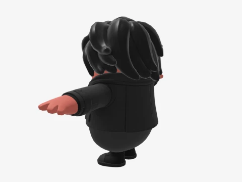 The Reaper Fall Guy - Fortnite 3D Model