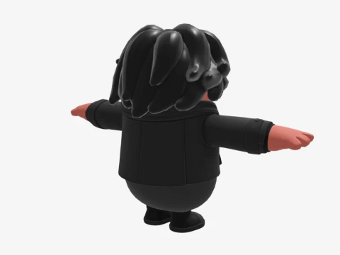 The Reaper Fall Guy - Fortnite 3D Model