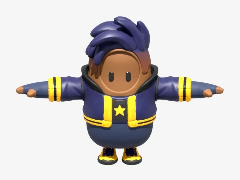 Florin Fall Guy - Fortnite 3D Model