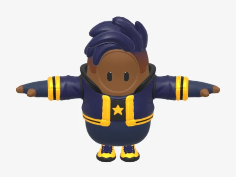 Florin Fall Guy - Fortnite 3D Model