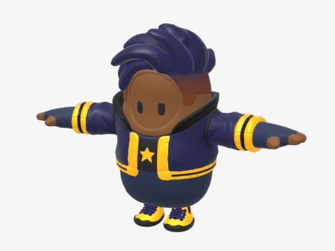 Florin Fall Guy - Fortnite 3D Model
