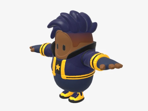 Florin Fall Guy - Fortnite 3D Model