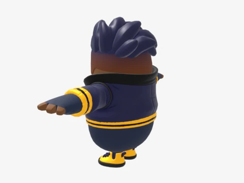 Florin Fall Guy - Fortnite 3D Model