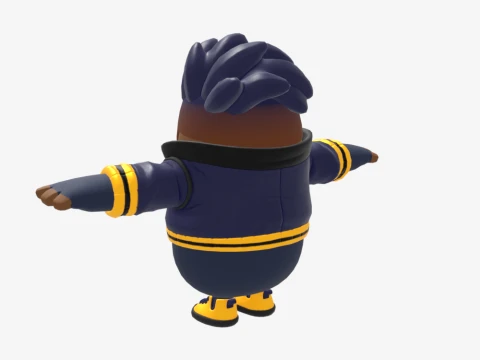 Florin Fall Guy - Fortnite 3D Model