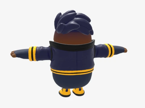 Florin Fall Guy - Fortnite 3D Model