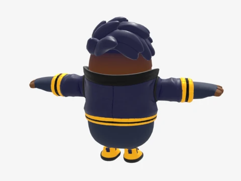 Florin Fall Guy - Fortnite 3D Model
