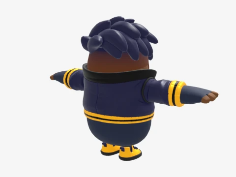 Florin Fall Guy - Fortnite 3D Model