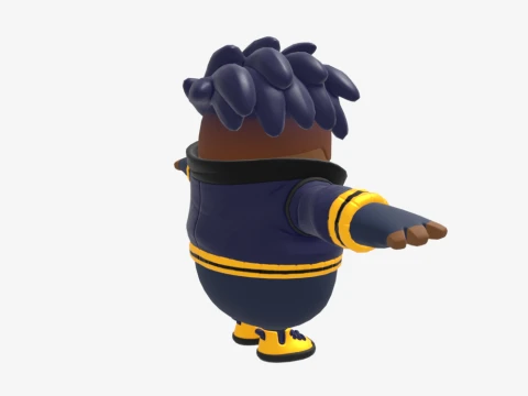 Florin Fall Guy - Fortnite 3D Model