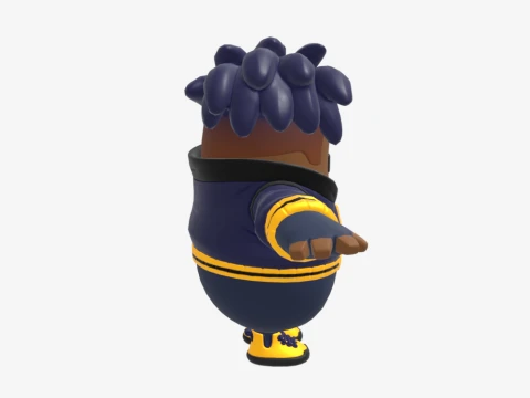 Florin Fall Guy - Fortnite 3D Model