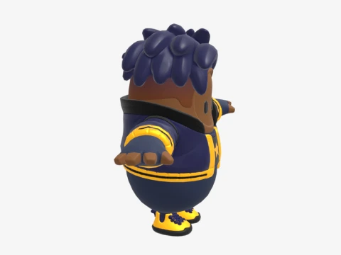 Florin Fall Guy - Fortnite 3D Model