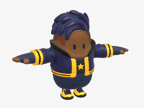Florin Fall Guy - Fortnite 3D Model