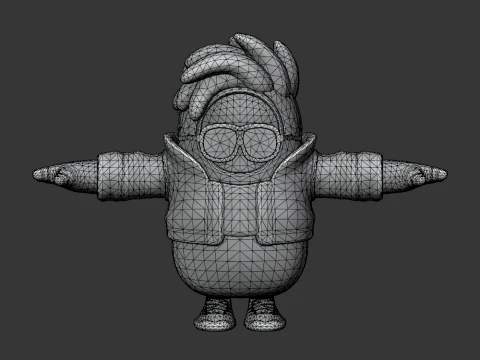 Florin Fall Guy - Fortnite 3D Model