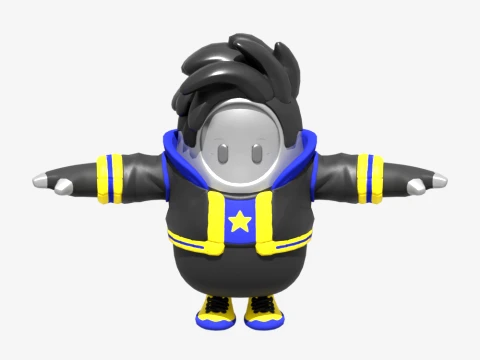 Dex Diamond Fall Guy - Fortnite 3D Model