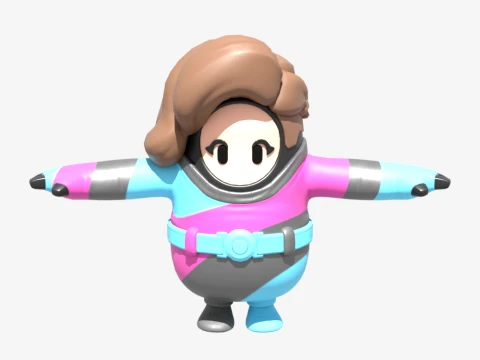 Soire Fall Guy - Fortnite 3D Model