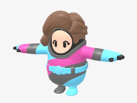 Soire Fall Guy - Fortnite 3D Model