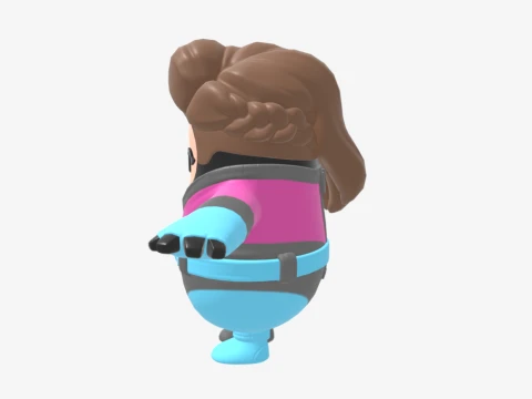 Soire Fall Guy - Fortnite 3D Model